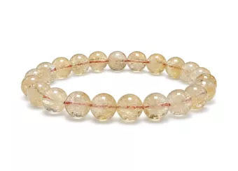 Pulseira de Citrino Natural A Contas 8-9 mm