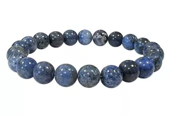 Pulseira Dumortierite A contas 8.5mm