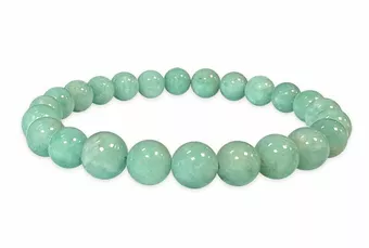 Esmeralda AAAA pérolas para pulseira 7.5-8.5mm