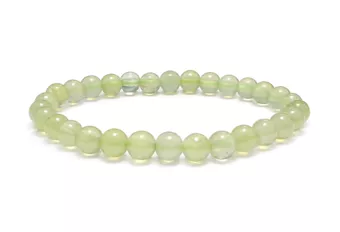 Pulseira de Jade da China A Contas 6 mm