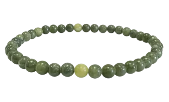 Pulseira Jade Nefrita A contas 4mm