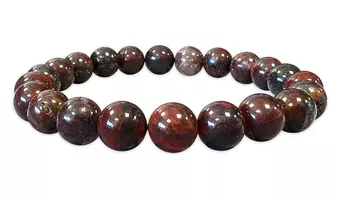 Pulseira de jaspe breschia 8-9 mm