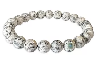 Pulseira Jasper K2 B contas 7.5-8.5mm