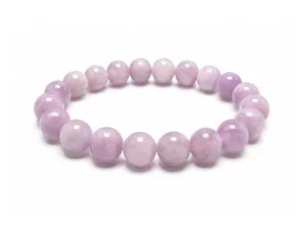Pulseira de Kunzita A+ Contas de 10-11 mm