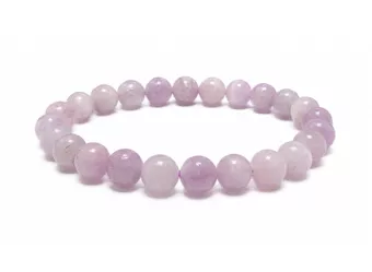 Pulseira de Kunzita AA Contas de 7-8 mm
