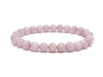 Pulseira de Kunzita AA Contas de 7-8 mm