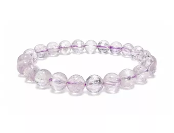 Pulseira de Kunzita AAAA Contas de 7,5-8,5 mm