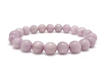 Pulseira de Cunzita A+ Contas 9–10 mm