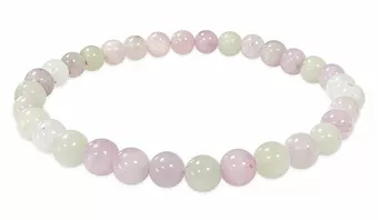 Pulseira Kunzite Multicolore AA perles 5-6mm