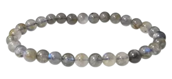 Pulseira Labradorita A contas de 5-6mm