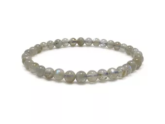 Pulseira Labradorita AA+ contas de 5-6 mm