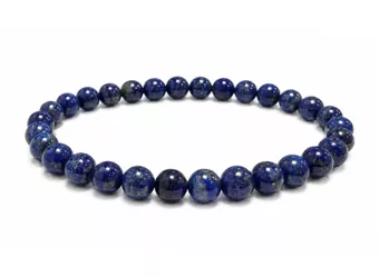 Pulseira de Lápis-Lazúli A contas 6-7mm