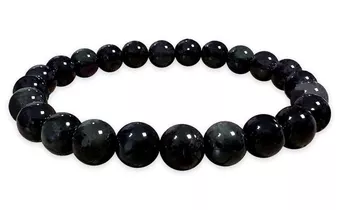 Pulseira Obsidiana Olho Celeste Rainbow A contas de 7-8mm