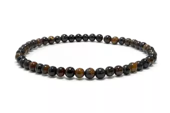 Pulseira de Olho de Falcão AB Contas 4 mm