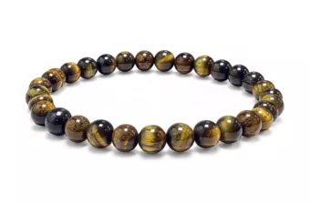 Pulseira de Olho de Falcão AB contas de 6mm