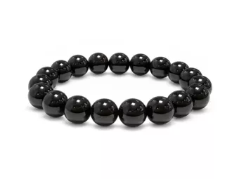 Pulseira de Ónix A contas 10mm