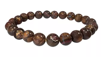 Pulseira de Opala Boulder A contas 7-8mm