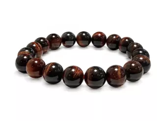 Pulseira de Olho de Boi A Contas 10 mm