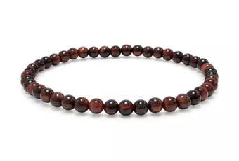 Pulseira de Olho de Boi A Contas 4 mm