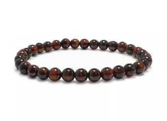 Pulseira de Olho de Boi A Contas 6 mm