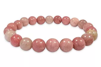 Pulseira de Rodonita da Austrália A contas 8-9mm