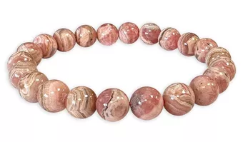 Pulseira Rodocrosita Argentina A contas 8,5-9,5mm