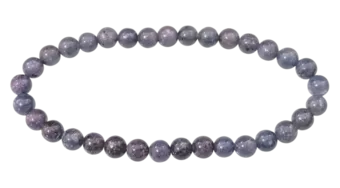 Pulseira de Safira Azul AA contas 5.5mm