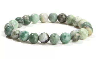 Pulseira de Serpentina Qualidade A Contas 8mm
