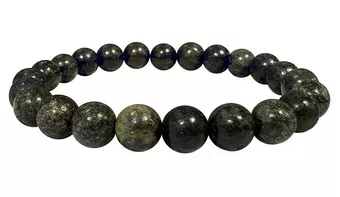 Pulseira de Serpentina do Peru AB contas de 8mm