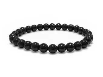 Pulseira de Shungite A contas 6mm