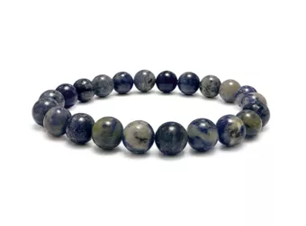 Pulseira de Sodalita A Contas de 8-9 mm