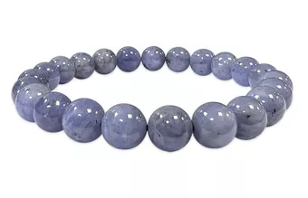 Pulseira Tanzanite AA perles 7.5-8.5mm