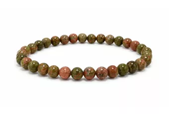 Pulseira de Unakita A contas 6mm
