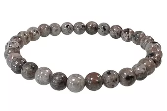 Pulseira Yooperlite com contas de 6-7 mm
