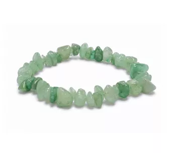 Pulseira Chips de Aventurina Verde A 5-8mm