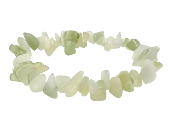 Pulseira chips de Jade Chinês A 5-8mm