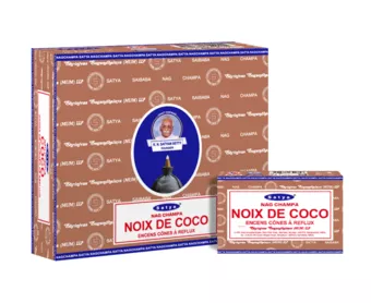 Cones de refluxo de Coco Satya 12 unidades