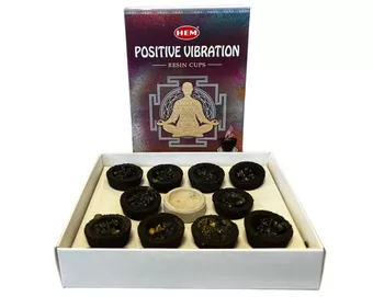 HEM pastilha de carvão vegetal com resina Vibração Positiva