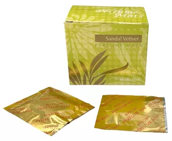Pratos perfumados com óleos essenciais Sândalo Vetiver x10