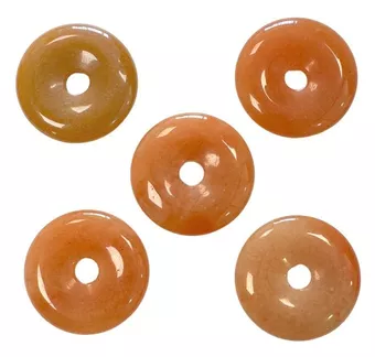 Donut Aventurina Laranja A 3cm x5