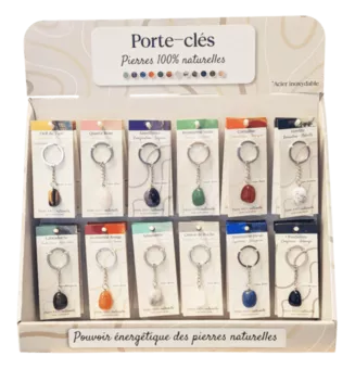 Porta-chaves expositor 48 pcs