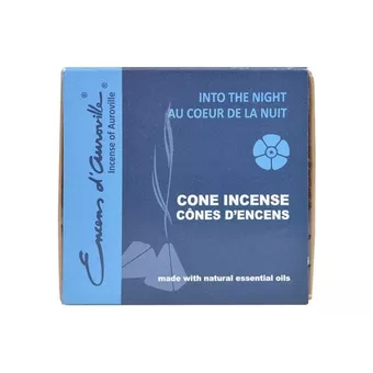 Auroville Incenso Into the Night 5x10 Cones