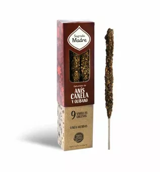 Sagrada Madre - Incenso de canela com anis e incenso