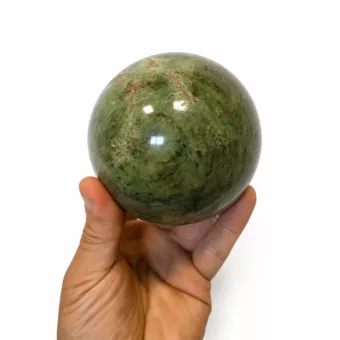 Esfera serpentina polida 1,040 kg