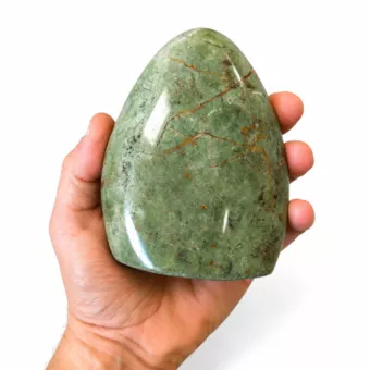 Bloco serpentino polido 0,660 kg