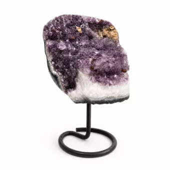 Geodo de ametista brasileira A sobre base, 5,4 kg