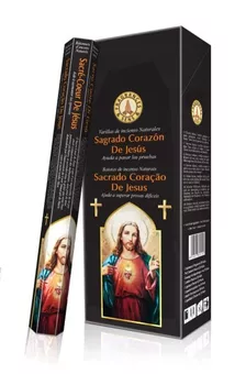 Incenso Fragrances & Sens Sagrado Coração de Jesus Masala Hexagonal