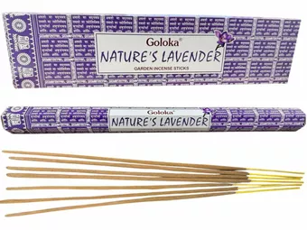 Incenso de Jardim Lavanda Goloka 40cm
