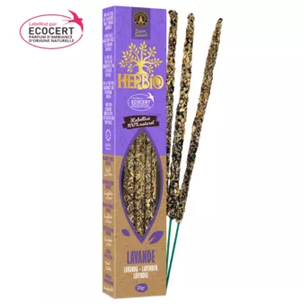 Incenso Smudge Ecocert Herbio Lavanda 20g
