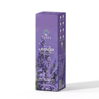 Incenso Terra Lavender sem carvão vegetal 12grs